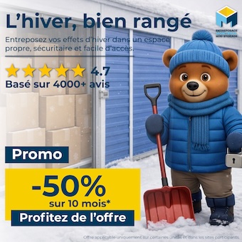Montreal Mini Storage - Rawdon Promotion